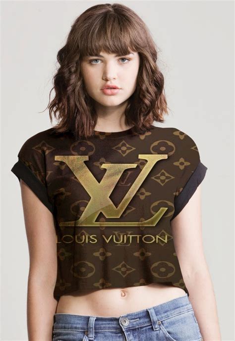 colorful louis vuitton women shirt.